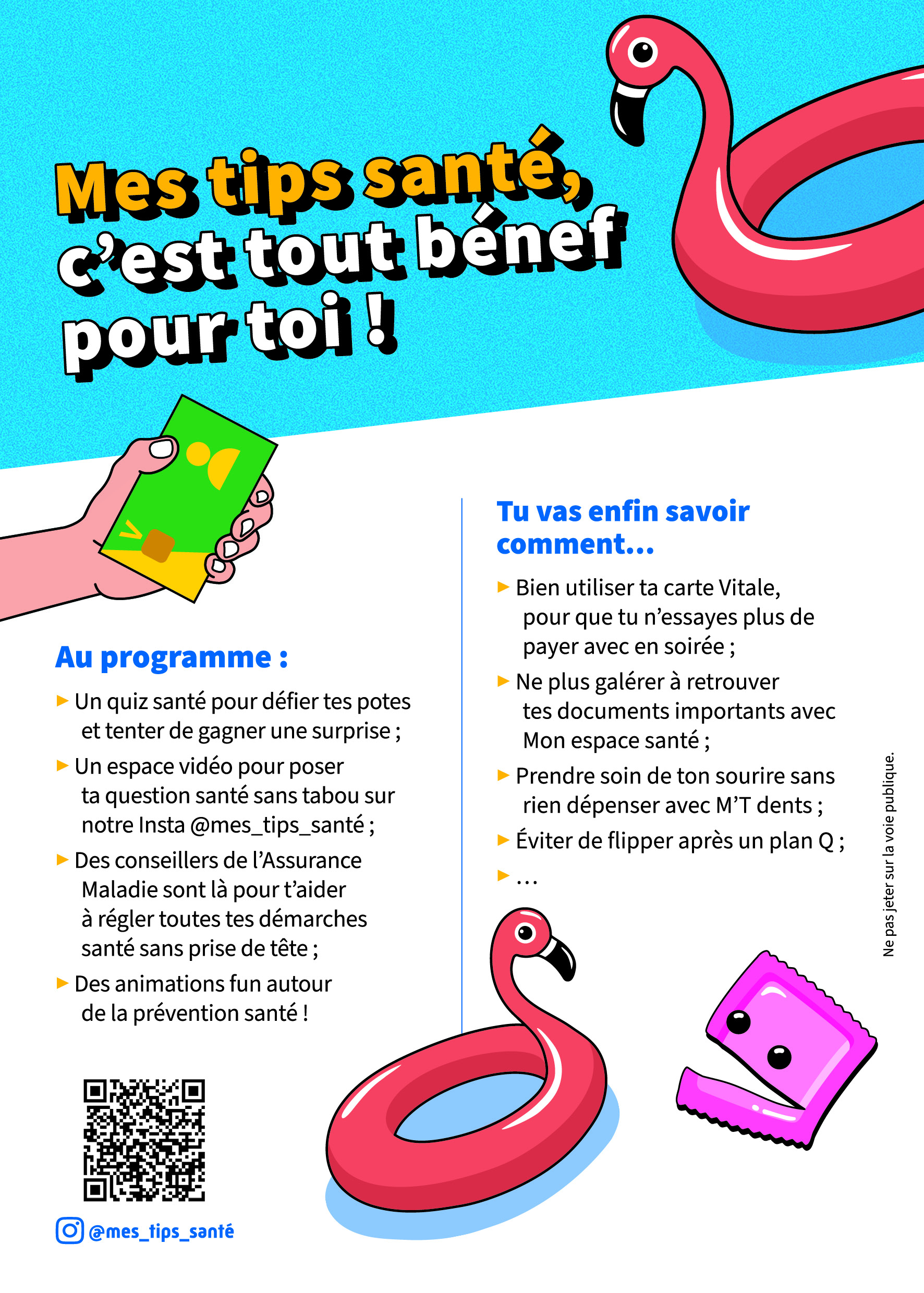 Le bus Mes tips santé programme