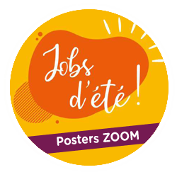 Posters Zoom JOB 2020 (extraction du guide Trouver un job)