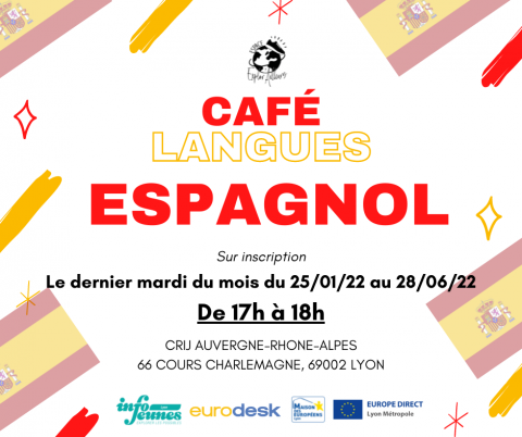 Café langues ESPAGNOL, Lyon 2e