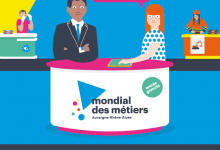 Affiche du Mondial des Métiers, du 1er au 4 décembre 2022, Lyon eurexpo
