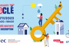 Affiche de la Journée CLÉ : Climat - Logement - Énergie - samedi 18 novembre à l'Ucly
