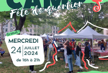 Hippo Camp - Fête de quartier Perrache Confluence - mercredi 24 juillet 2024 de 16h à 21h, Place de l’Hippodrome, Lyon 2e