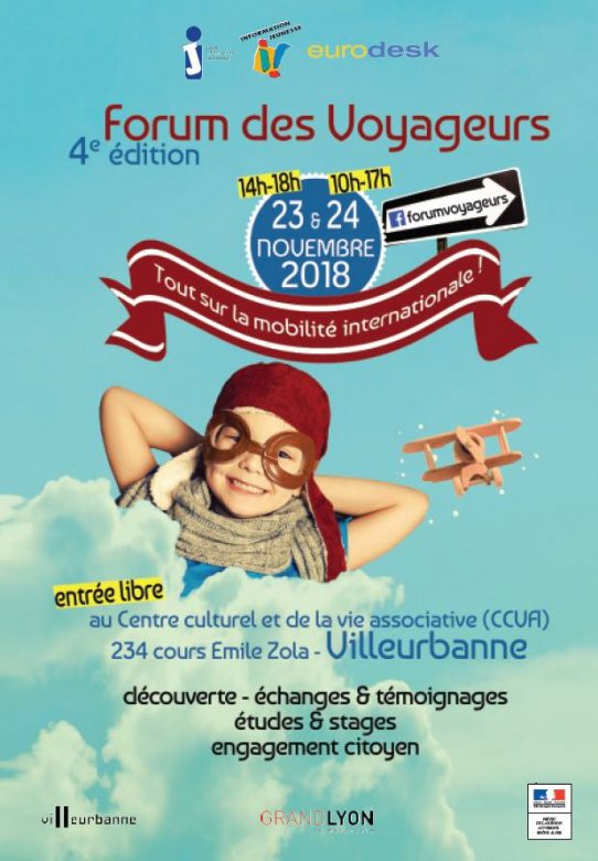 Forum des Voyageurs, 23 & 24 novembre, Villeurbanne