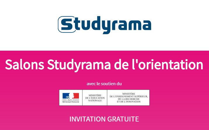 Salons Studyrama de Lyon, Villeurbanne 2 février 2019