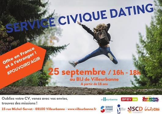 Service civique Dating, BIJ de Villeurbanne