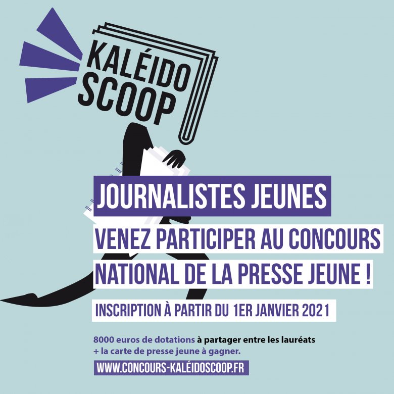 Kaléïdo’scoop, concours national de presse jeune, inscriptions sont ouvertes jusqu'au 18 avril 2021