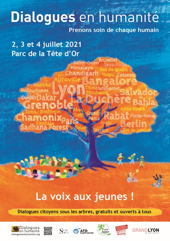Dialogues en humanité, du 2 au 4 juillet, Parc de la Tête d'or, Lyon 6e