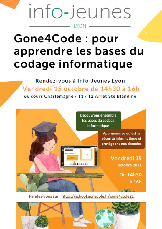 Atelier Gone4code, Lyon 2e