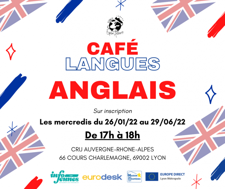 Café langues ANGLAIS, Lyon 2e