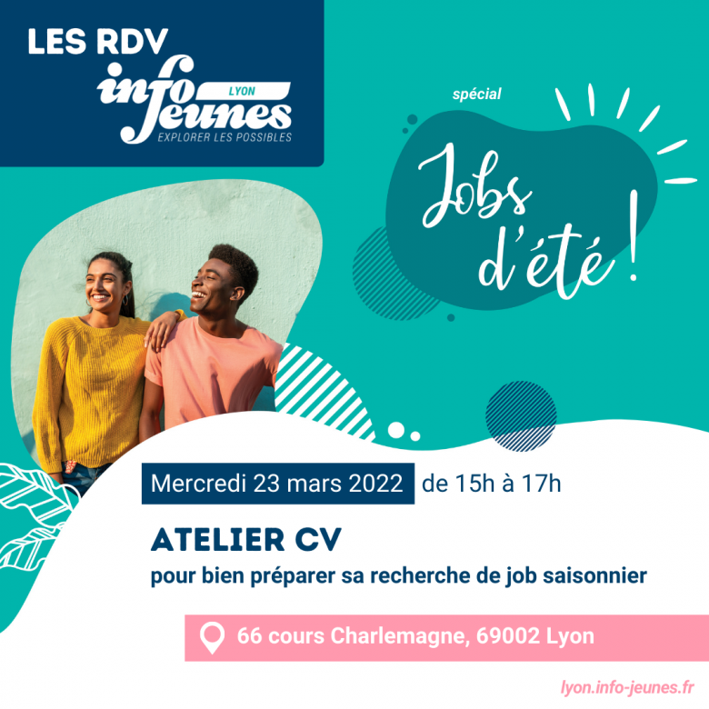 Les RDV Info-Jeunes Lyon : Ateliers CV