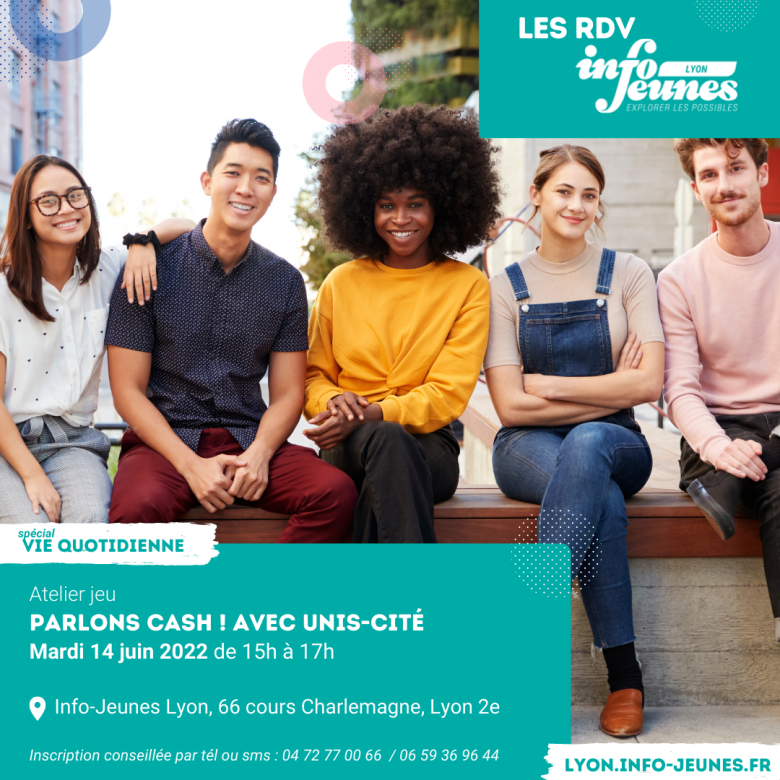 Les RDV Info-Jeunes Lyon : atelier jeu "Parlons cash"