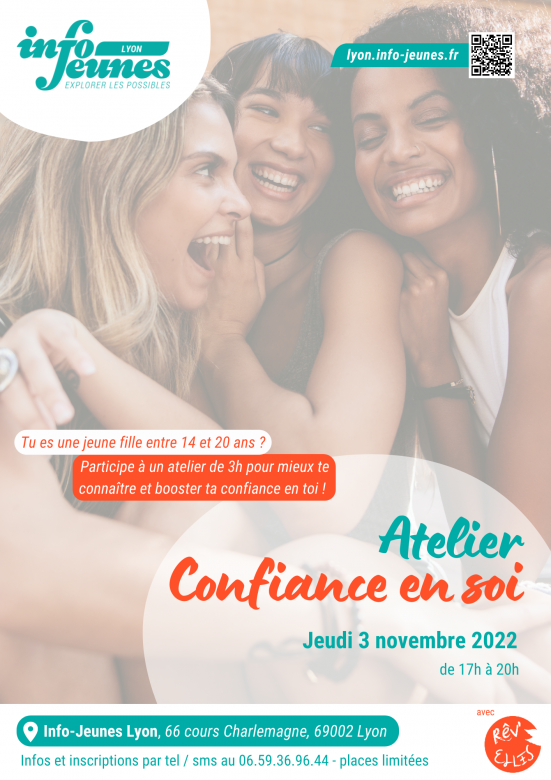 affiche atelier confiance en soi 3 novembre 2022