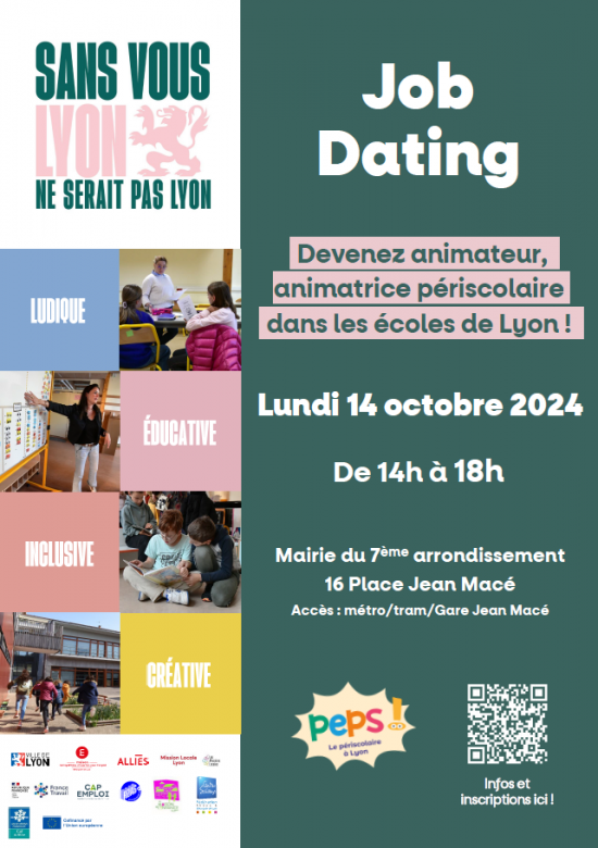 Job Dating animateurs·rices périscolaires